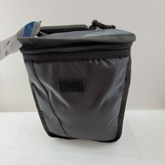 Arctic Zone Lunch Bag Zipper, Handle in Black New with Microban - Picture 7 of 13